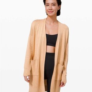 Lululemon Athletica Cream Cardigan